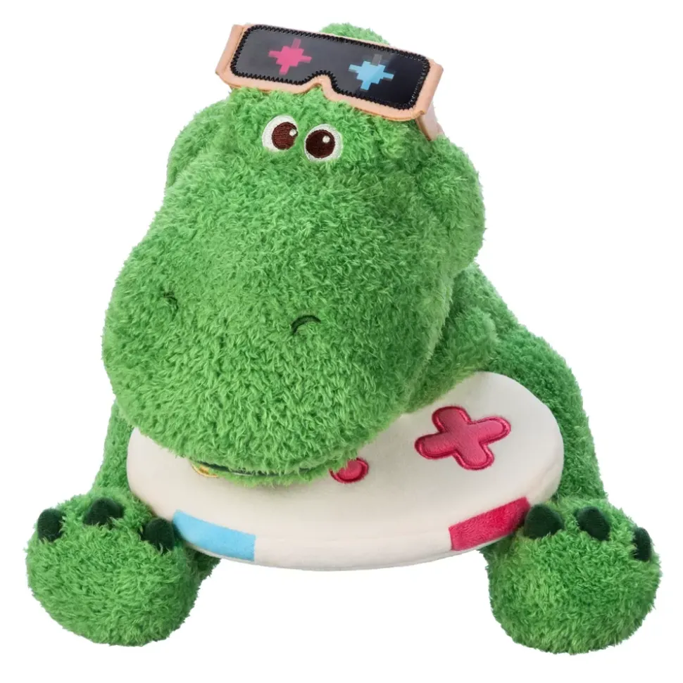 Peluche Rex Gamer de taille moyenne, Toy Story, 25,5 cm