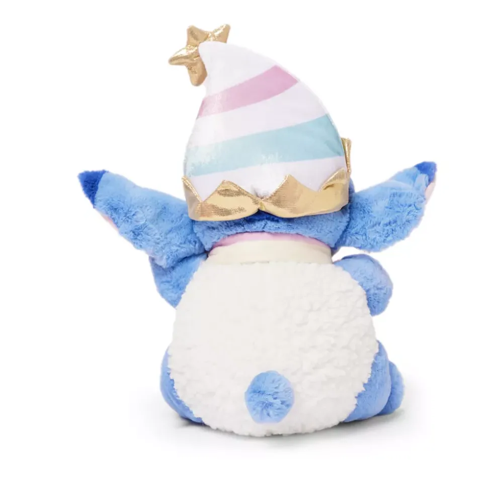 Peluche Stitch avec pochette spéciale fêtes de taille moyenne, Lilo & Stitch