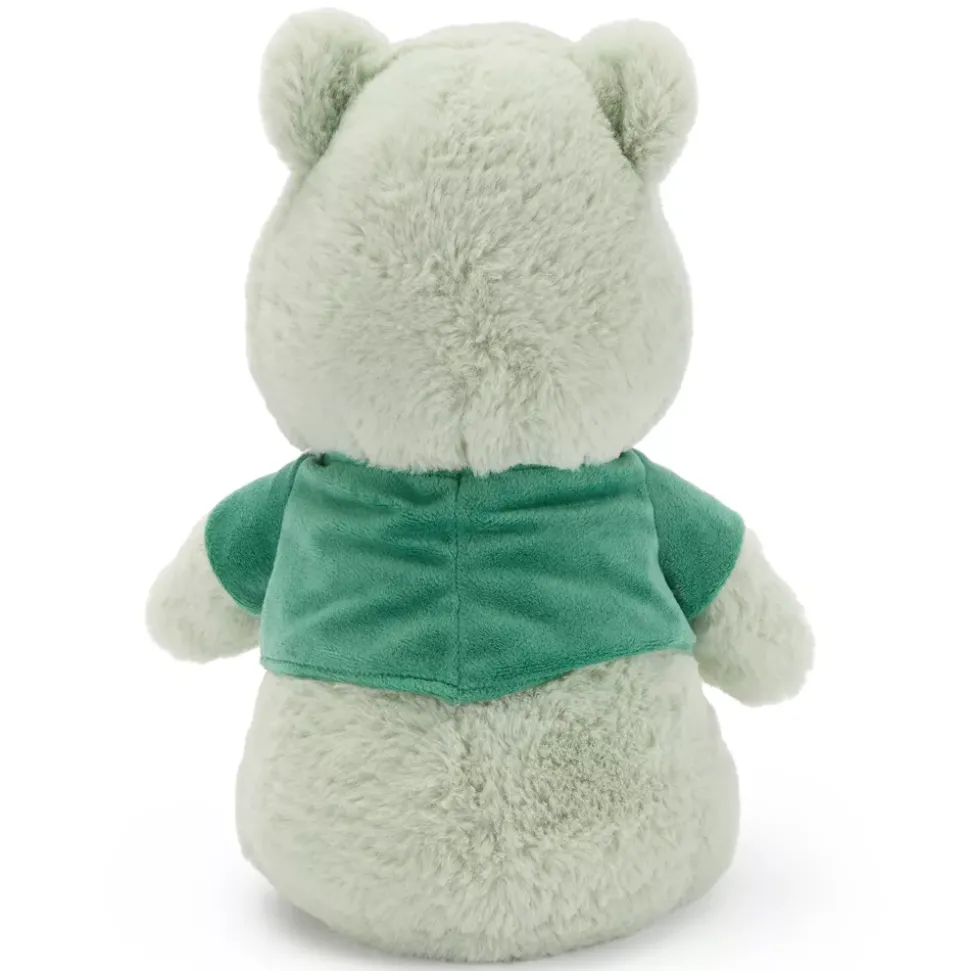 Peluche Winnie l'Ourson verte de taille moyenne, 33 cm