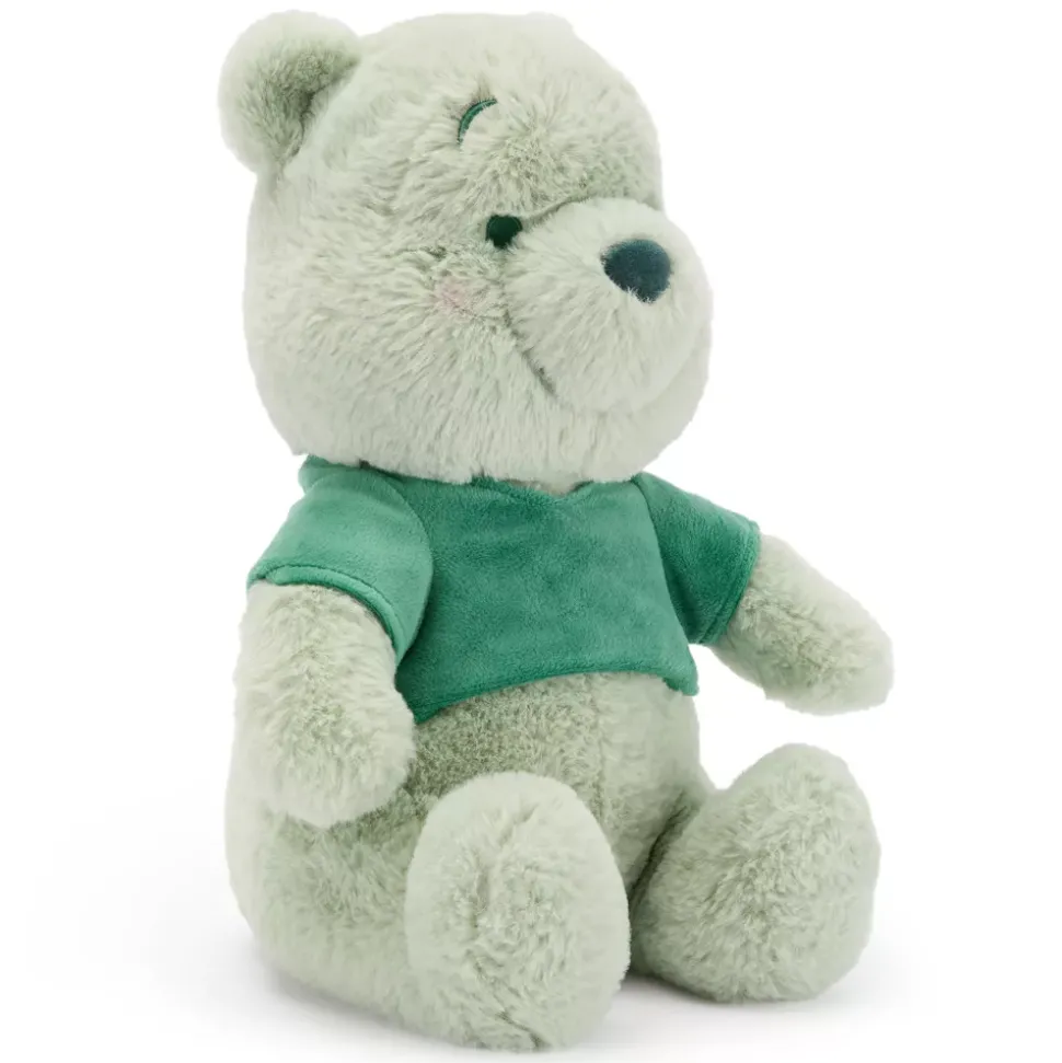 Peluche Winnie l'Ourson verte de taille moyenne, 33 cm