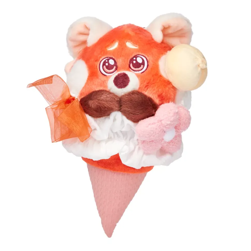 Petite peluche Bouquet Mei Lee, Alerte Rouge, 22 cm
