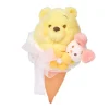 Petite peluche Bouquet Winnie l'Ourson et Porcinet, 22 cm