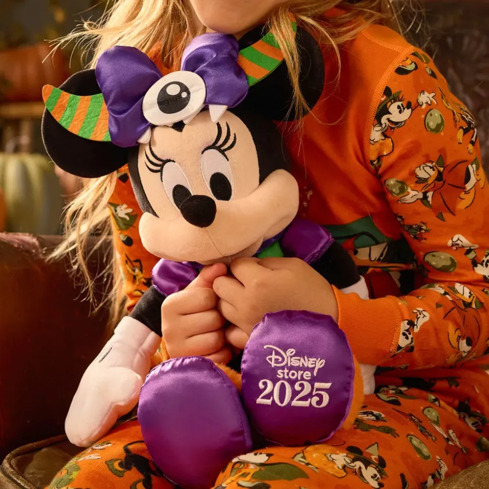 Petite peluche Minnie Halloween 2025, 38 cm
