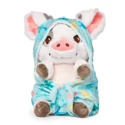 Petite peluche Pua avec lange Disney Babies, Vaiana, 25 cm