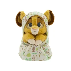 Petite peluche Simba avec lange Disney Babies, Le Roi Lion, 25,5 cm