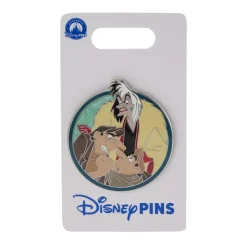 Pin's Cruella d'Enfer et hommes de main, 101 Dalmatiens