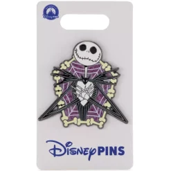 Pin's Jack Skellington avec os, L'Étrange Noël de monsieur Jack de Tim Burton