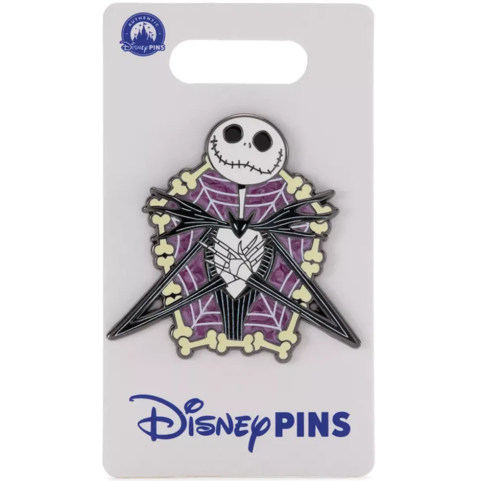 Pin's Jack Skellington avec os, L'Étrange Noël de monsieur Jack de Tim Burton