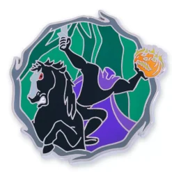 Pin's Le Cavalier sans tête Disney Villains, Le Crapaud et le Maître d'école