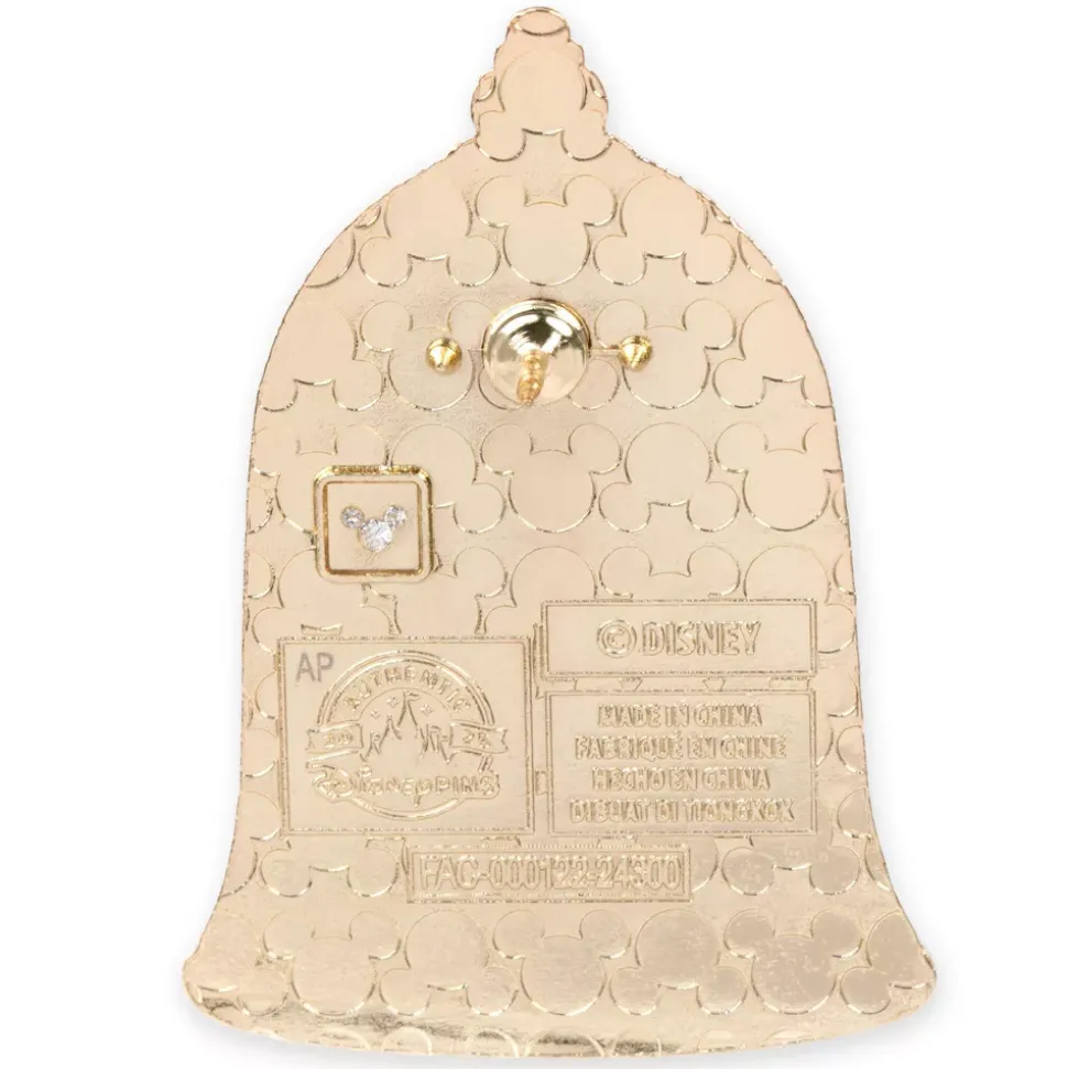 Pin's Rose enchantée, La Belle et la Bête
