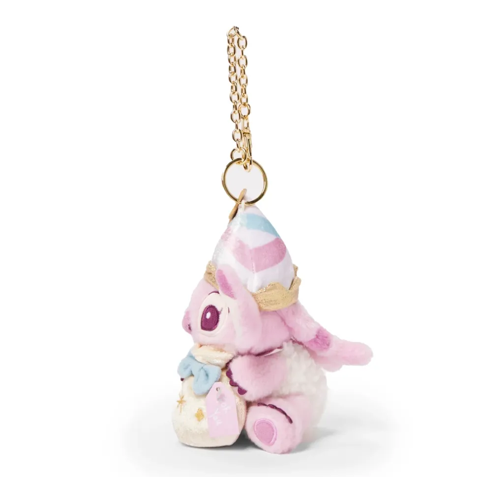 Porte-clés petite peluche Angel avec pochette, Lilo & Stitch