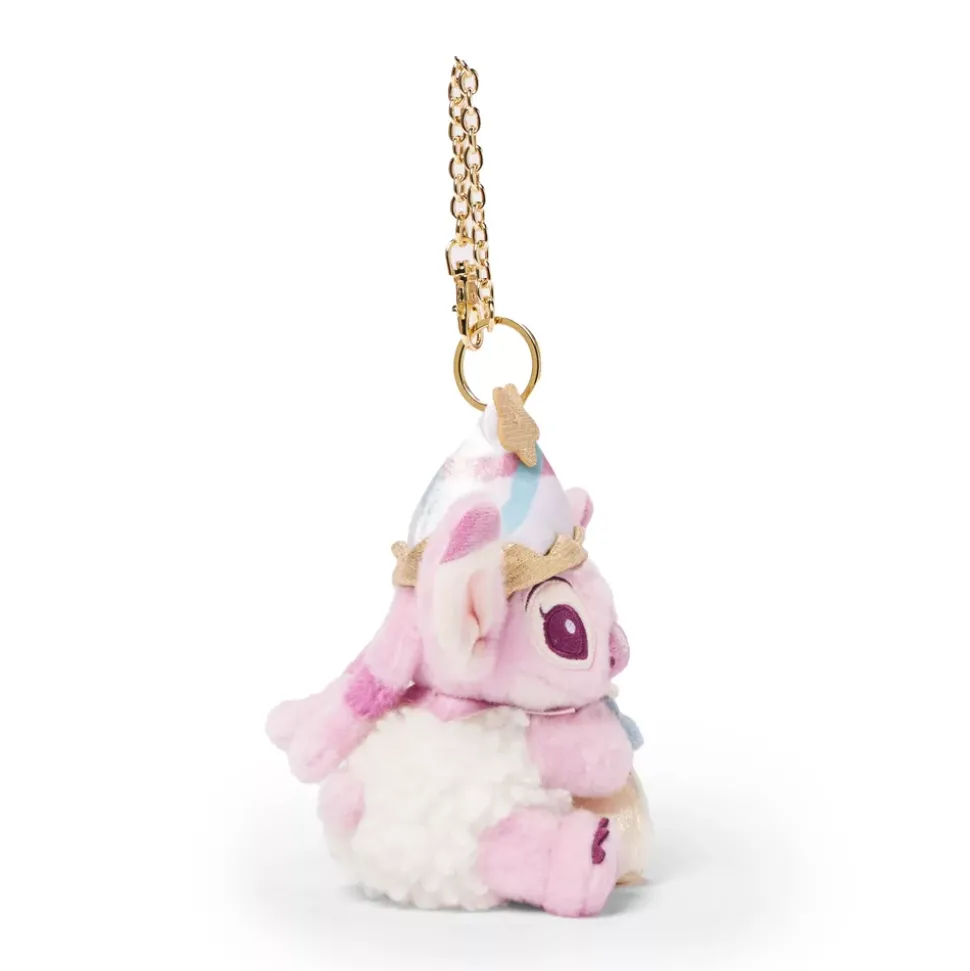 Porte-clés petite peluche Angel avec pochette, Lilo & Stitch