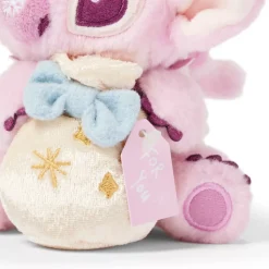 Porte-clés petite peluche Angel avec pochette, Lilo & Stitch