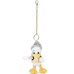 Porte-clés petite peluche Donald Duck au camping – 20 cm