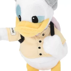 Porte-clés petite peluche Donald Duck au camping – 20 cm