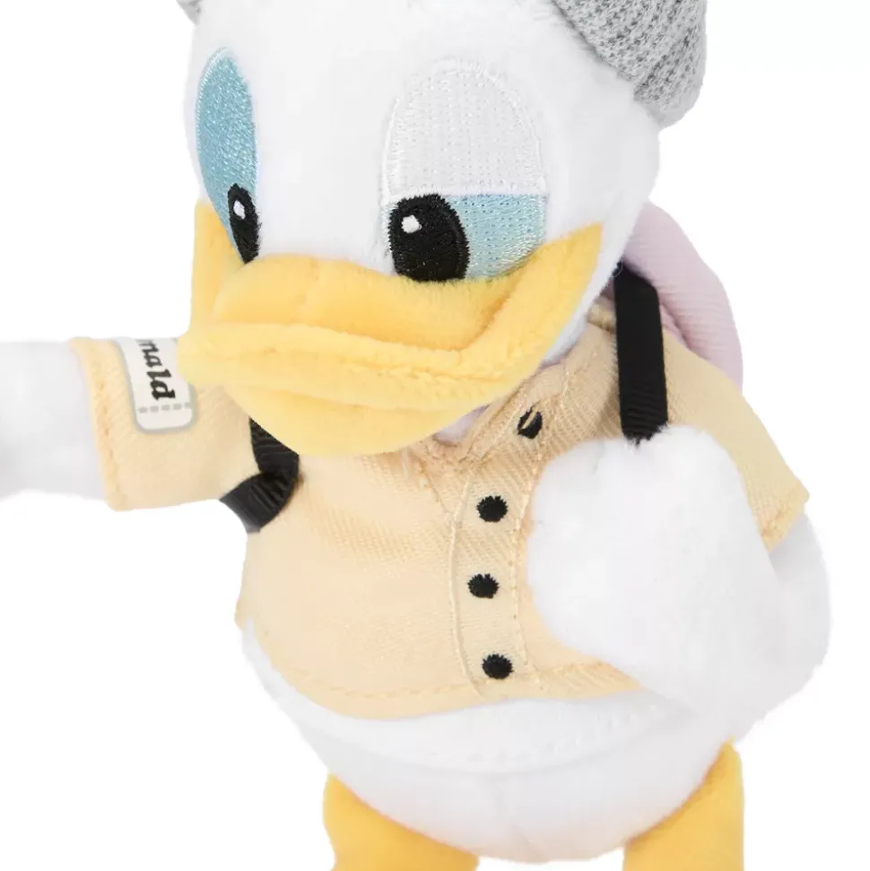 Porte-clés petite peluche Donald Duck au camping – 20 cm