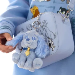 Porte-clés petite peluche Lady bleue, La Belle et le Clochard