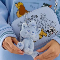 Porte-clés petite peluche Marie bleue, Les Aristochats