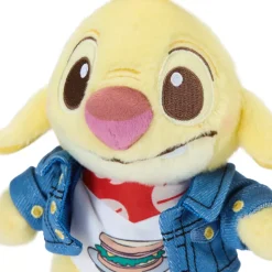 Porte-clés petite peluche Reuben en denim, Lilo & Stitch, 18 cm