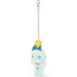 Porte-clés petite peluche Souillon en denim, Lilo & Stitch, 12 cm