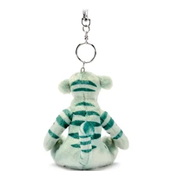 Porte-clés petite peluche Tigrou verte, Winnie l'Ourson, 18 cm