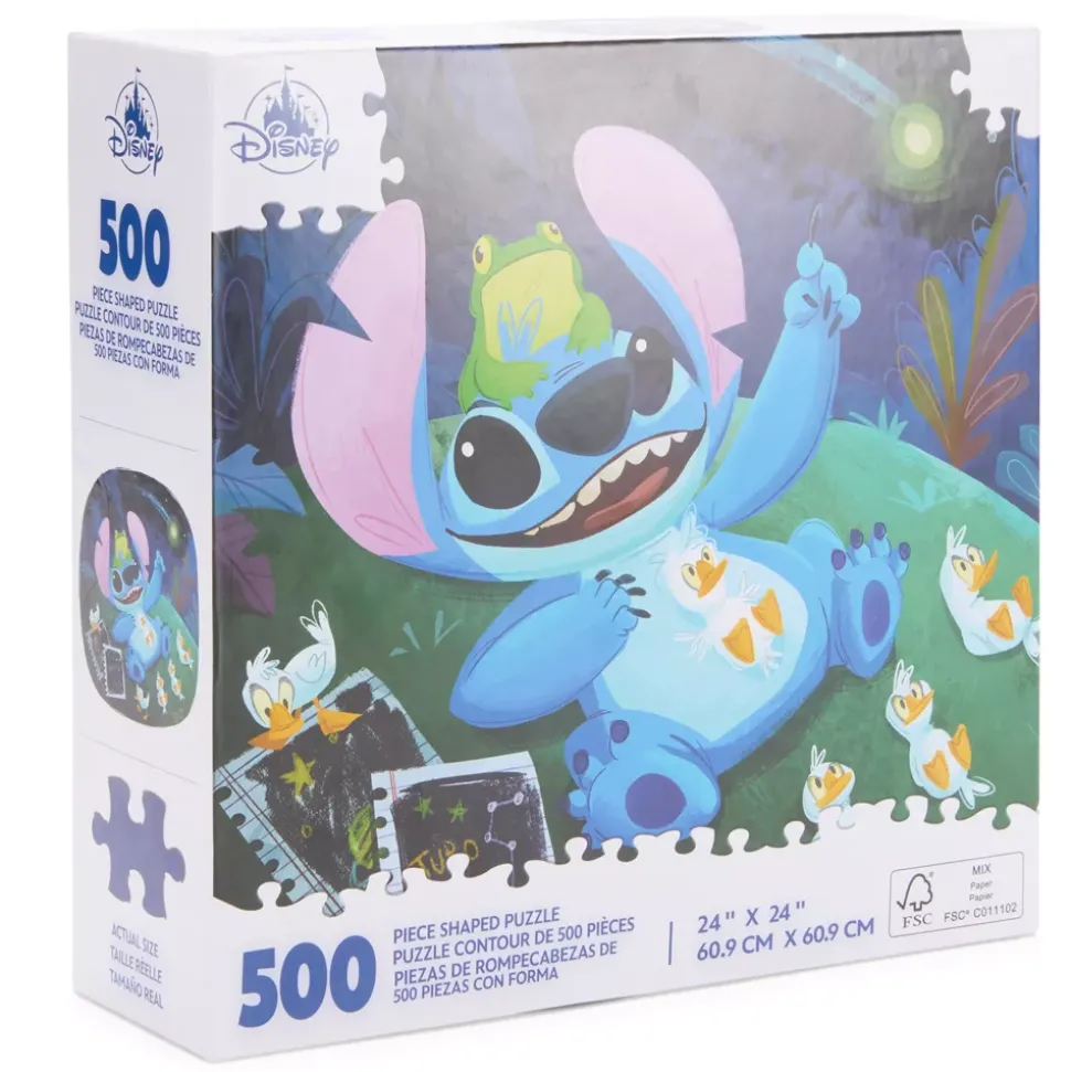 Puzzle Stitch avec canetons 500 pièces, Lilo & Stitch