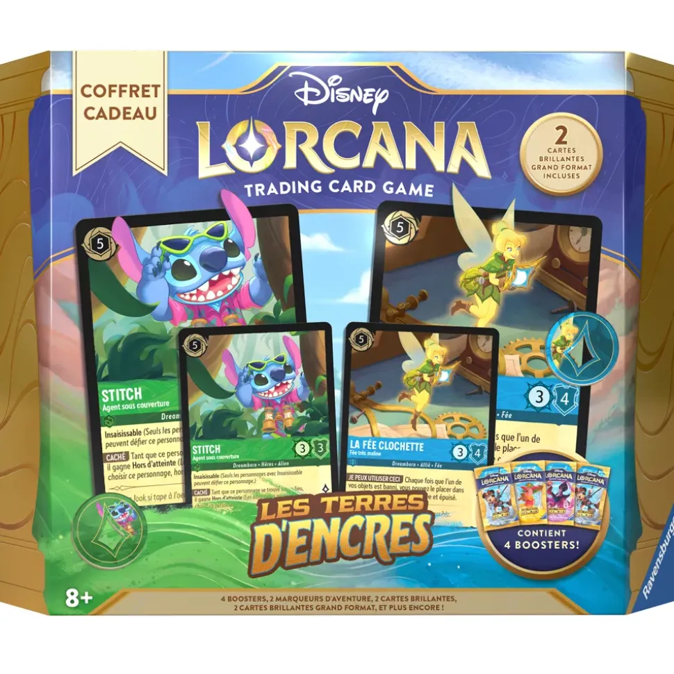 Ravensburger Coffret cadeau série nº 3, jeu de cartes à collectionner Disney Lorcana