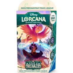 Ravensburger Deck de démarrage A, Améthyste et Acier, série nº 7, jeu de cartes à collectionner Disney Lorcana