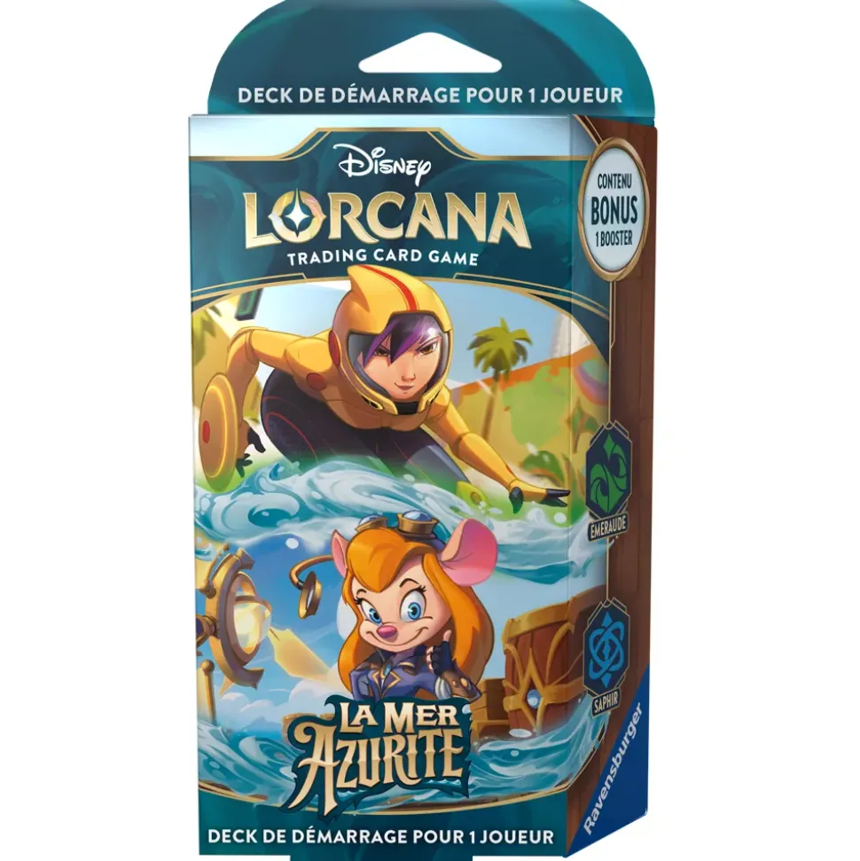 Ravensburger Deck de démarrage B, série nº 4, jeu de cartes à collectionner Disney Lorcana