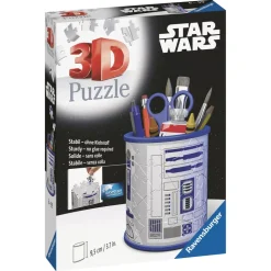 Ravensburger Pot à crayons R2-D2 Puzzle en relief 54 pièces, Star Wars