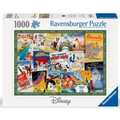 Ravensburger Puzzle Affiches de film Disney vintages 1 000 pièces