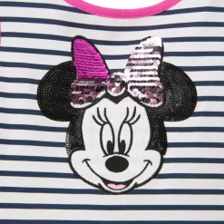 Robe à rayures Minnie pour enfants