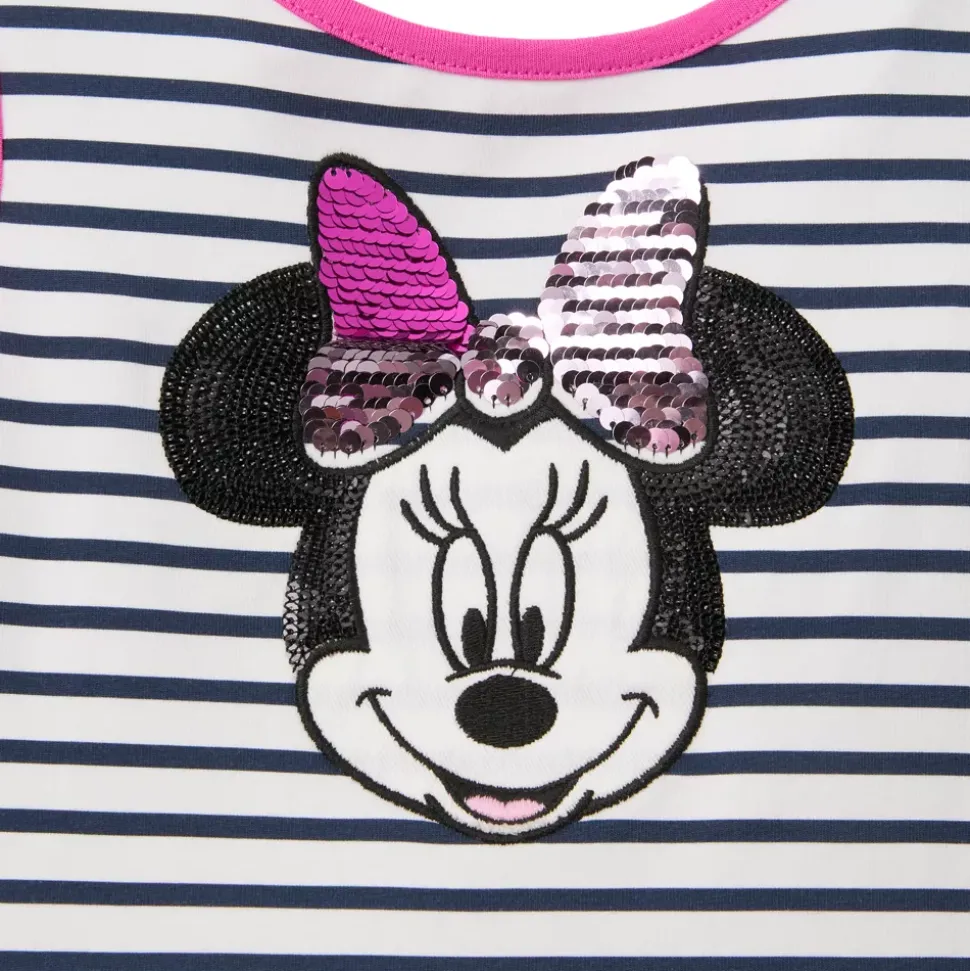 Robe à rayures Minnie pour enfants