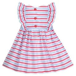 Robe à rayures Minnie pour bébé
