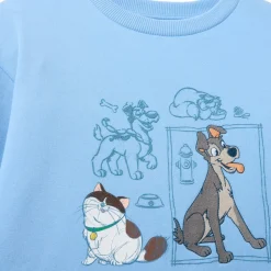 Robe sweat-shirt Chiens et chats Disney pour femmes