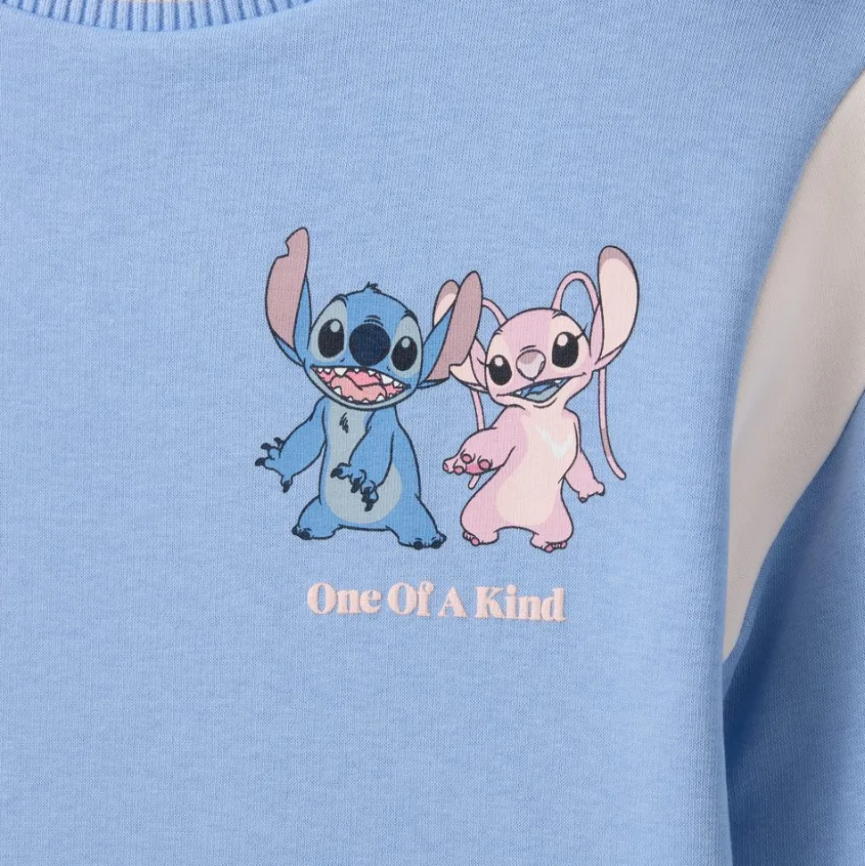 Robe sweatshirt Stitch et Angel pour enfants, Lilo & Stitch