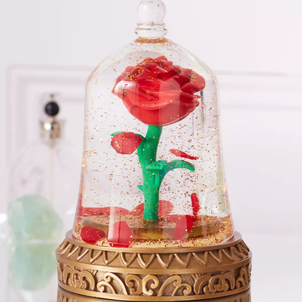 Rose enchantée sous cloche, La Belle et la Bête