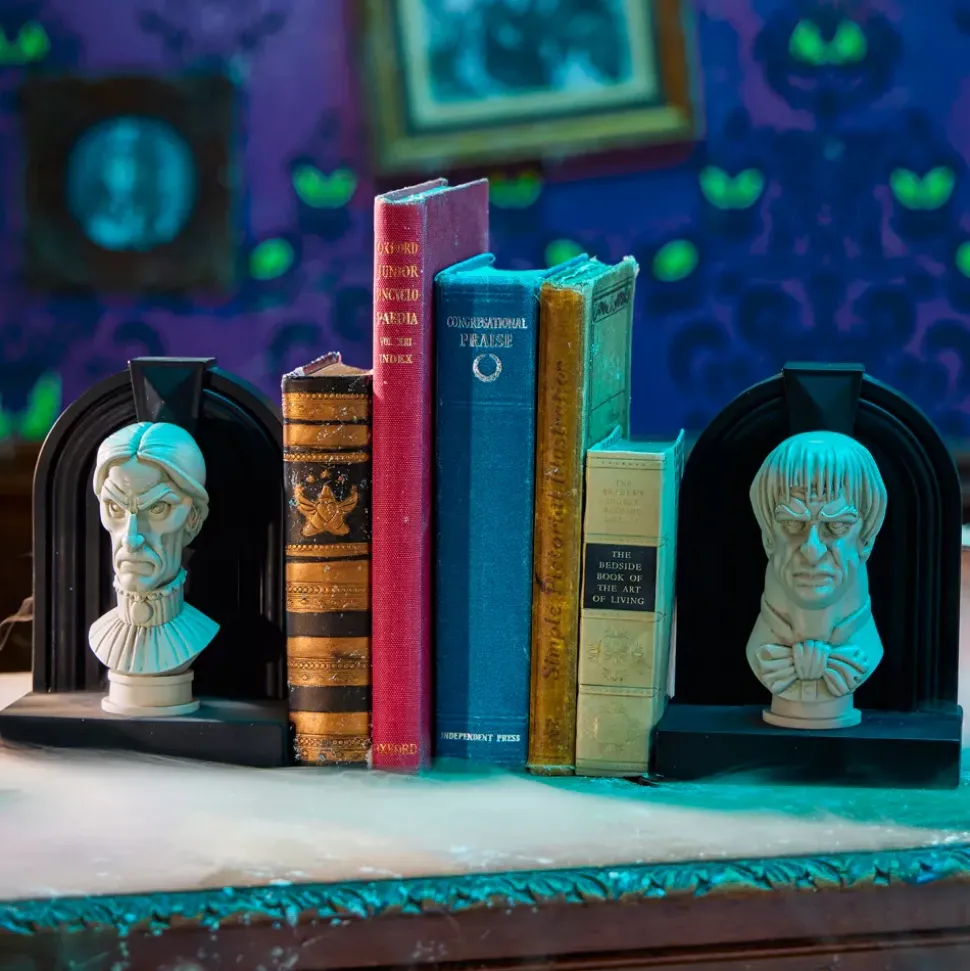 Serre-livres Bustes de Lucius et Lucrèce, The Haunted Mansion