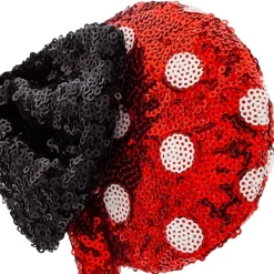 Serre-tête à oreilles de Minnie à pois avec sequins pour adultes