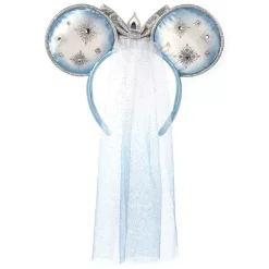Serre-tête à oreilles Elsa avec voile