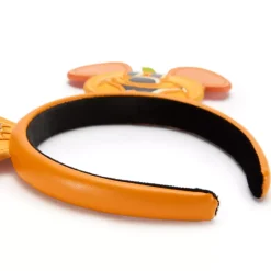 Serre-tête à oreilles Mickey citrouille Halloween pour adultes