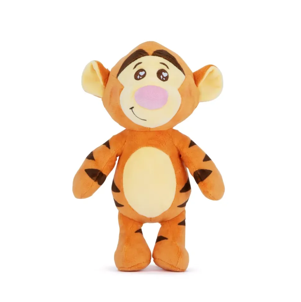 Simba Smoby Peluche Tigrou de taille moyenne avec yeux scintillants, 25 cm