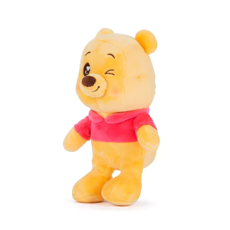 Simba Smoby Peluche Winnie de taille moyenne avec yeux scintillants, 25 cm