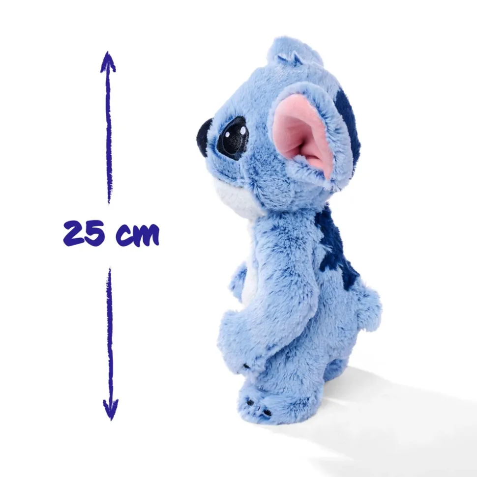 Simba Toys Peluche Stitch de taille moyenne, Lilo & Stitch (2025)