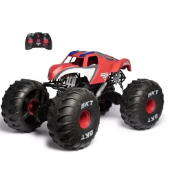 Spinmaster Monster Jam Monster Truck télécommandé Marvel Spider-Man géant, tout-terrain, plus de 60 cm de long, échelle 1:6