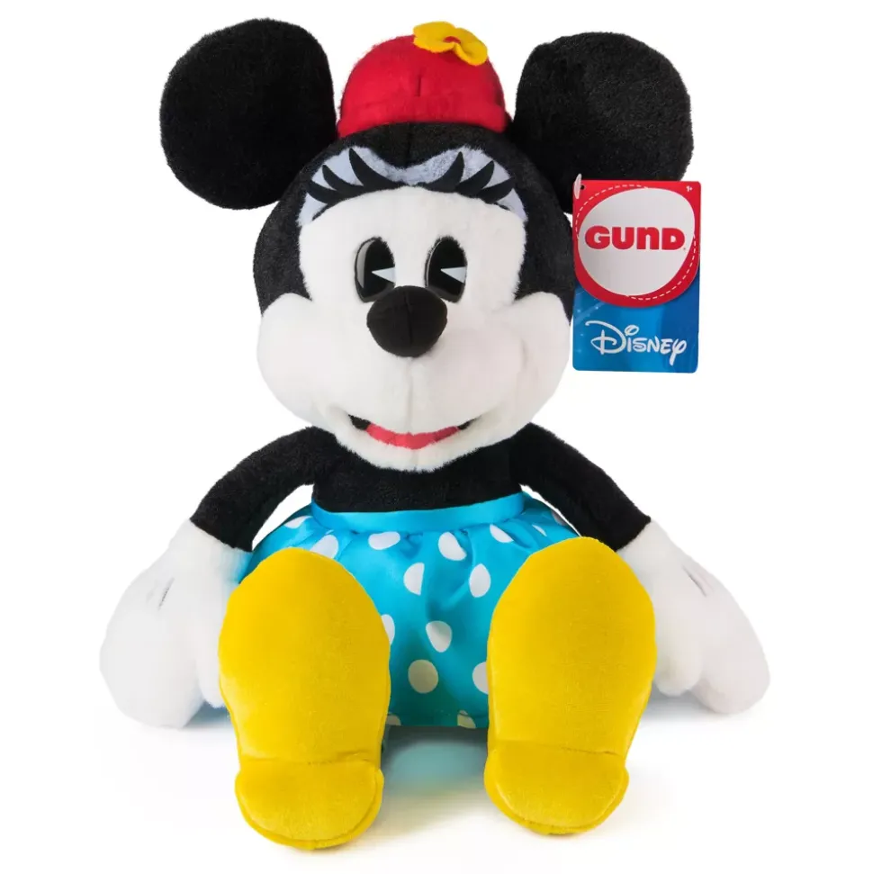 Spinmaster Peluche Minnie classique Disney GUND, 35,5 cm