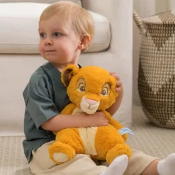 Spinmaster Peluche Simba Disney GUND Oh So Snuggly, Le Roi Lion, 31,5 cm