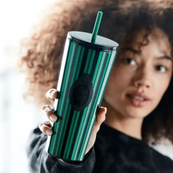 Starbucks Gobelet The Haunted Mansion en acier inoxydable avec paille
