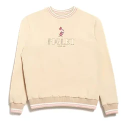 Sweat Porcinet couleur crème pour adultes, Winnie l'Ourson