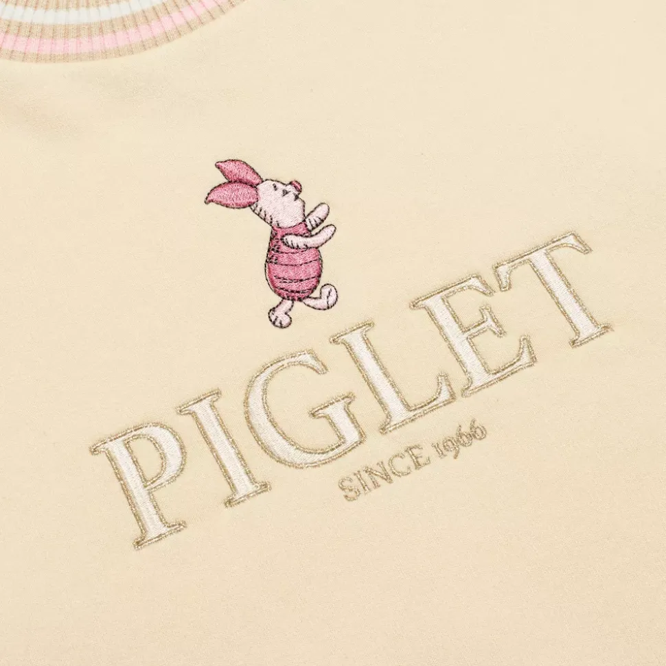 Sweat Porcinet couleur crème pour adultes, Winnie l'Ourson